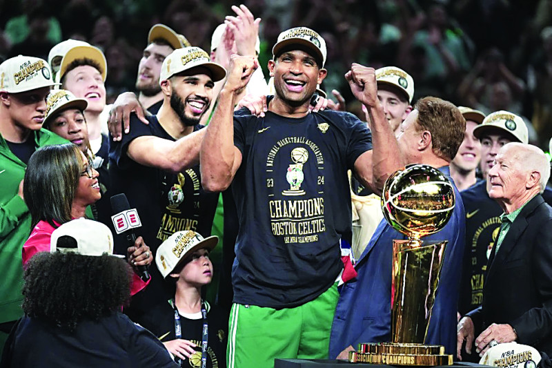 Al Horford es el primer dominicano con un anillo de campeón en la NBA.