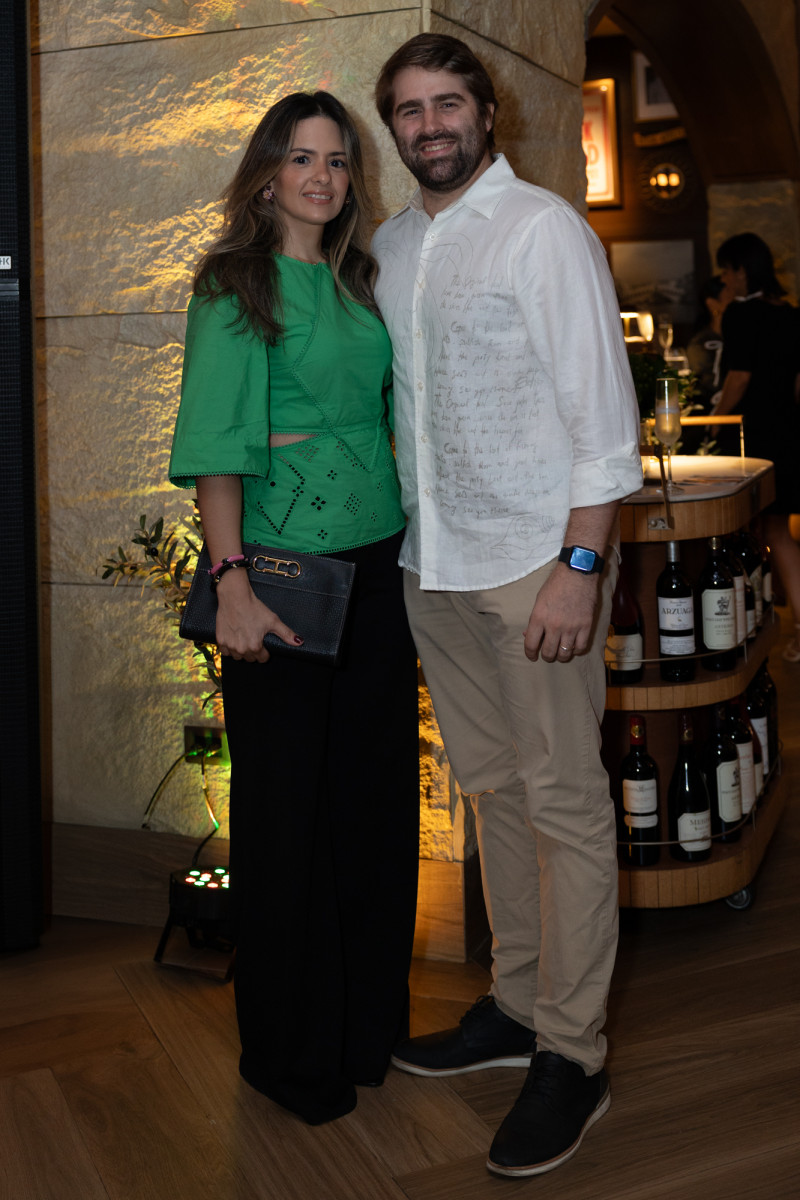 Stephanie Anglada y Claudio Marra