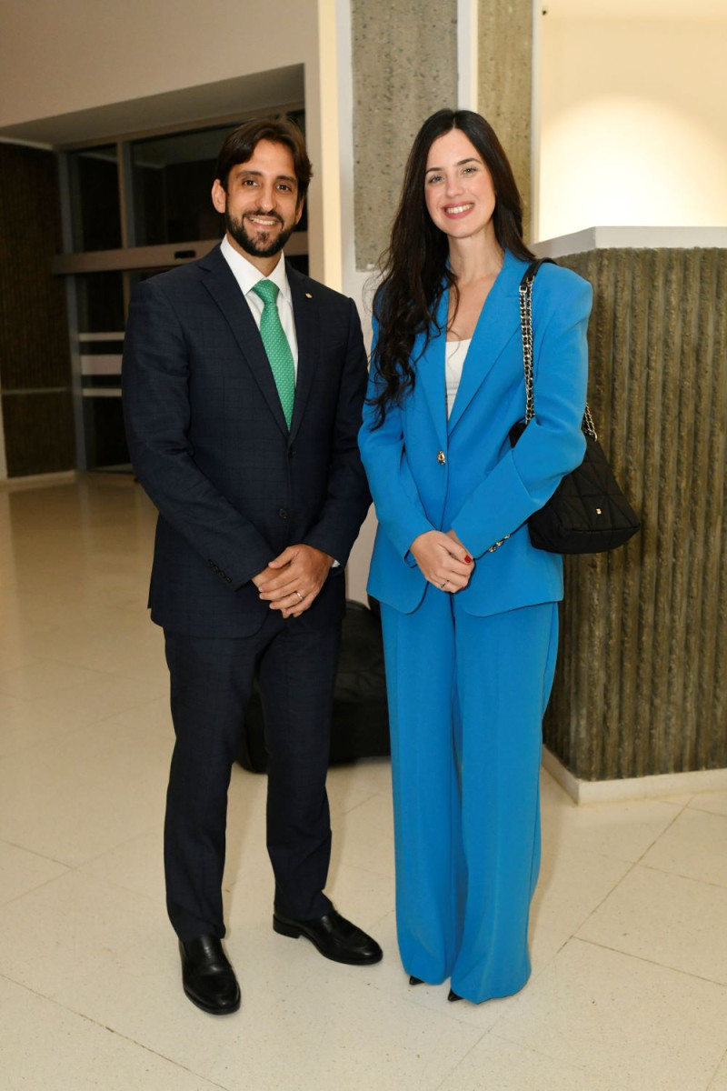 Luis Beiro y Nathalie Bermúdez.