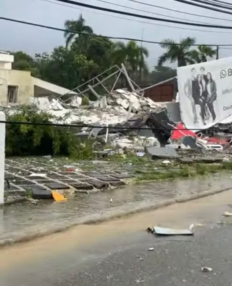 Varios heridos por explosión tanque de gas en Sosúa