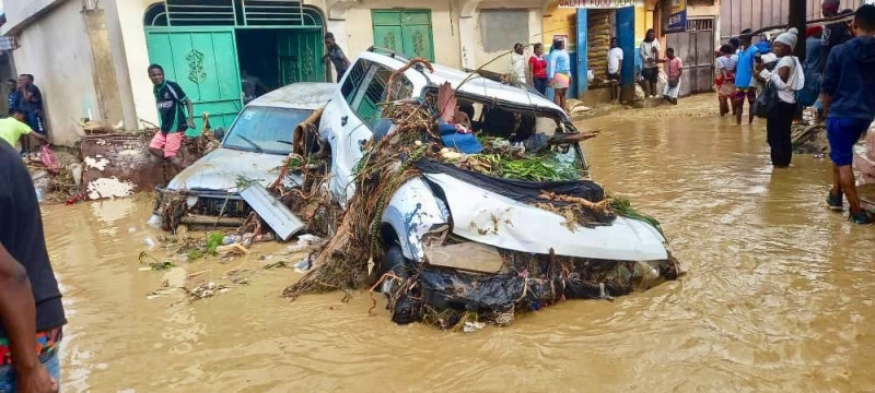 Inundaciones en Haití