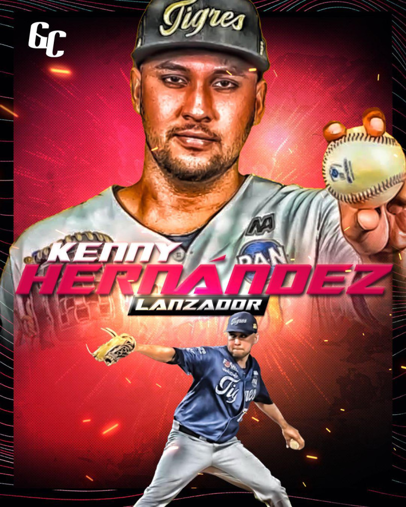 Kenny Hernández es el nuevo refuerzo de los Gigantes del Cibao.