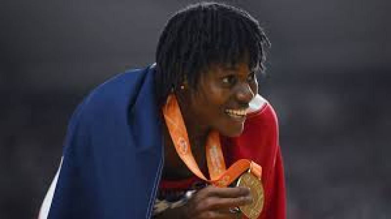 Marileidy Paulino ganó su primer oro olímpico en París 2024.