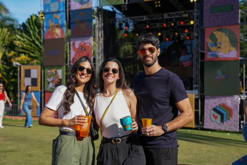 Gabriela Abate, Inés Caram y Salvador Abate