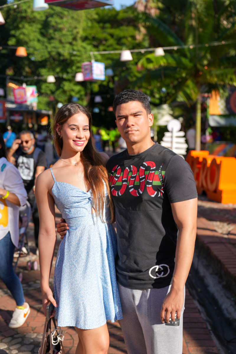 Yelissa Díaz y Jamal Méndez