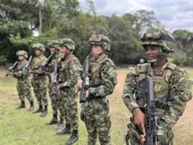 Militares del Ejercito de Colombia