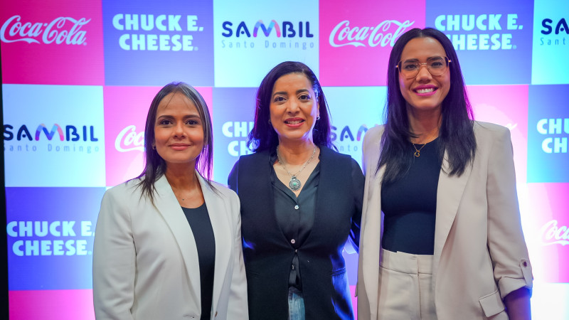 Madelyne Quintero, Mercedes Rodríguez y Marcelle Ferreras.