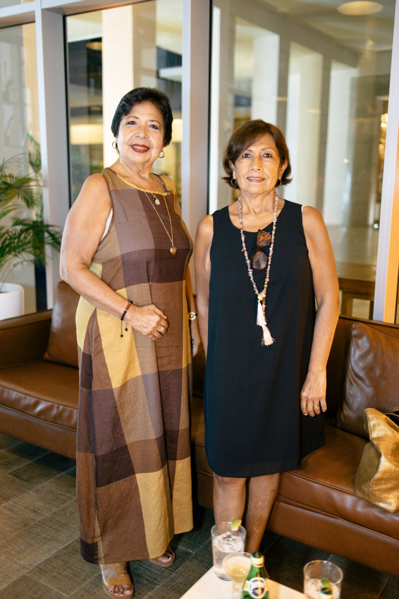 Flor Lindermann y Rosa Noguera de Marzano