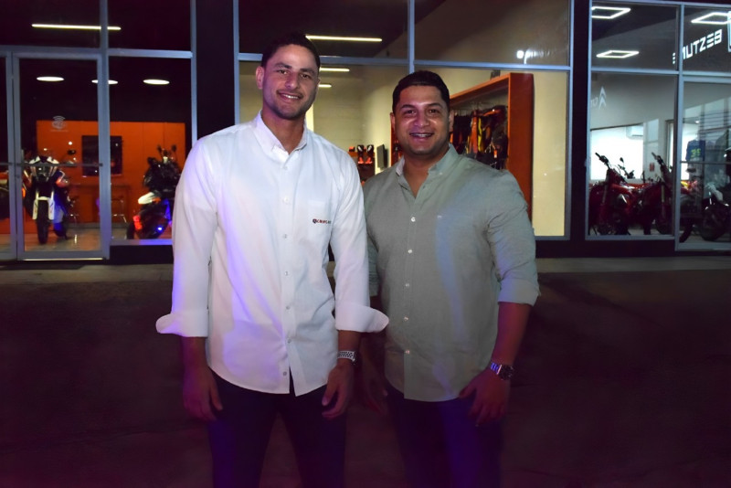 Jobel Coronado y Gabriel Día-
