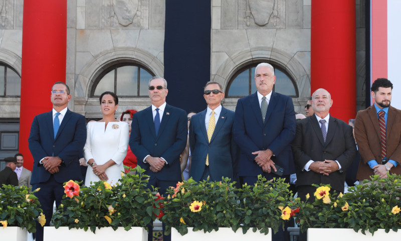 Luis Abinader estuvo presente en la juramentación de Jenniffer González Colón, nueva gobernadora de Puerto Rico.