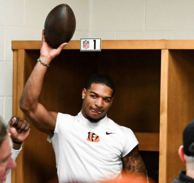 Ja'Marr Chase, receptor de los Cincinnati Bengals.