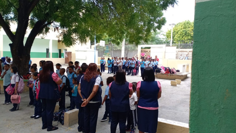 Poca asistencias de estudiantes en escuelas de Barahona