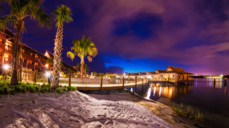 Disney's Polynesian Village beach