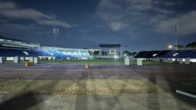 La gráfica muestra las condiciones en que se encuentra el Estadio Olímpico.