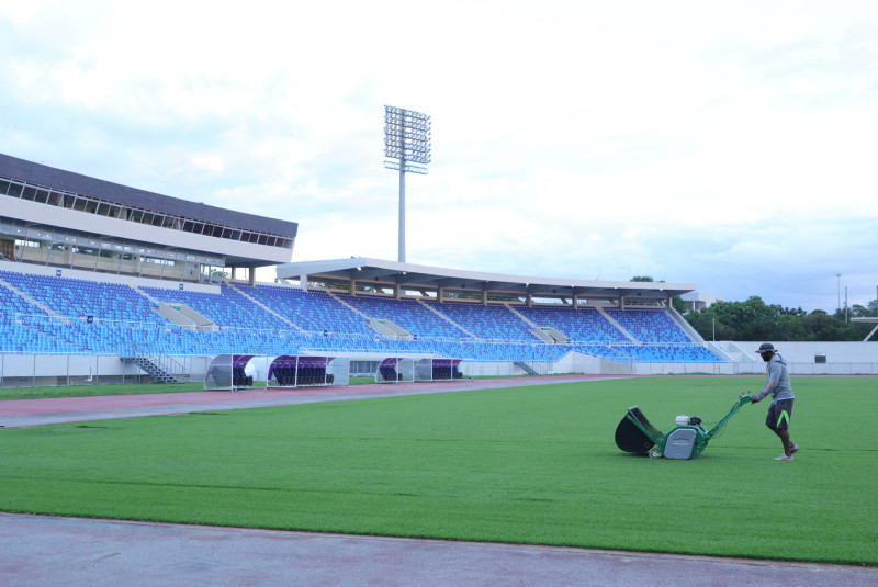 Vista parcial del estadio olimpico