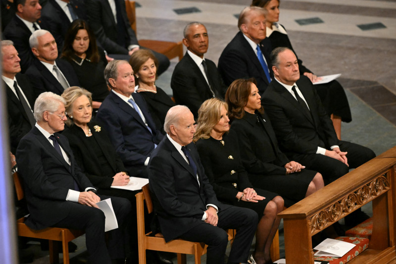 funeral de Estado del expresidente estadounidense Jimmy Carter