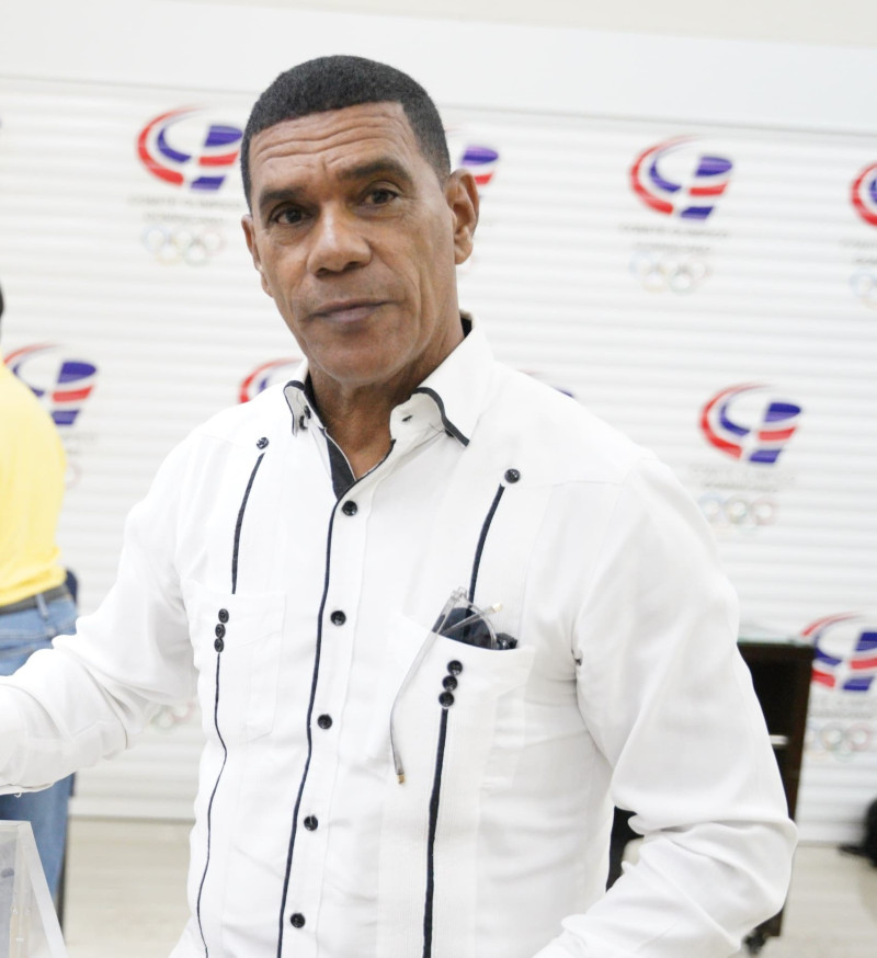 Alexis Peguero, nuevo presidente de la Federación Dominicana de Atletismo.