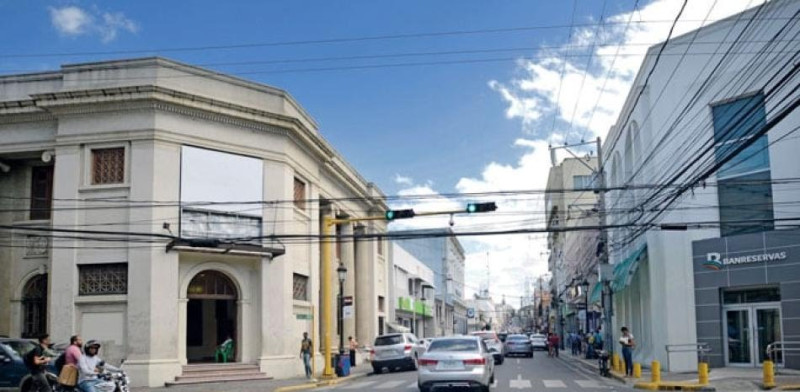 Los trabajos de rehabiltación en el Centro Histórico de Santiago empezarán este mes.