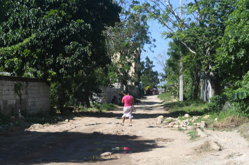 Las vías de esta comunidad se encuentran en un estado deplorable, con baches y falta de pavimentación que dificulta la movilidad.