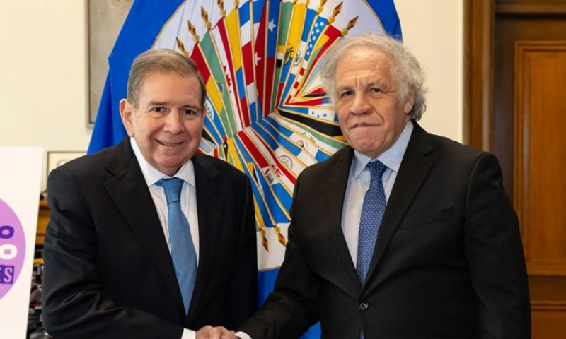 Edmundo González Urrutia y Luis Almagro.