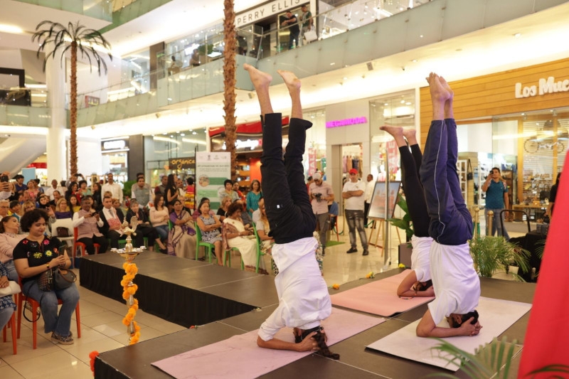 Demostración de Yoga