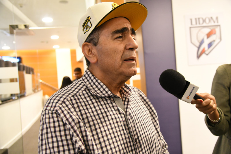 Víctor García Sued, presidente del equipo de las Águilas Cibaeñas.