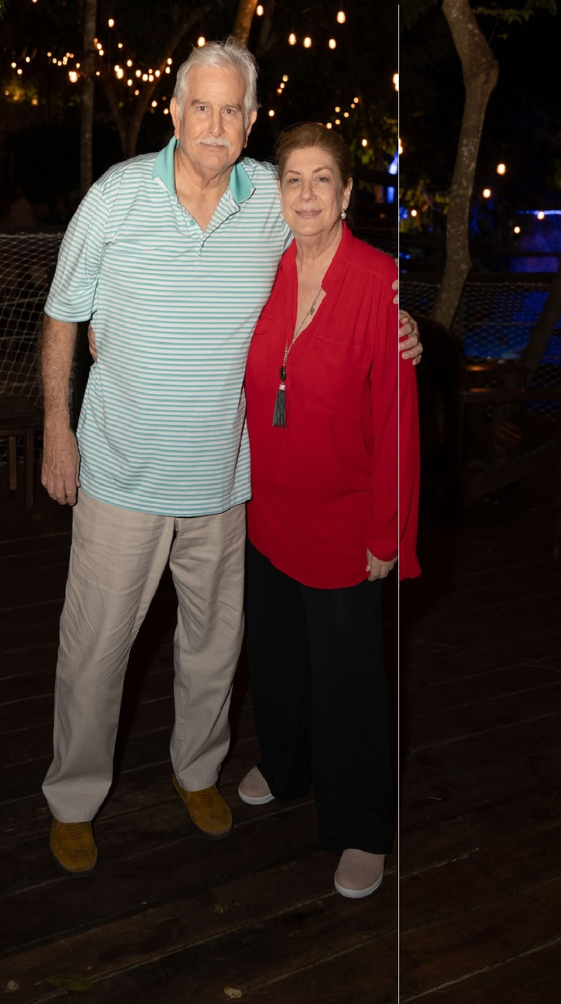 Alejandro Fondeur y Mary Carmen Hazoury.