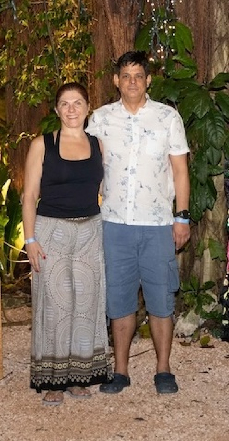 Rafaela Delfino e Ibo Cabrera