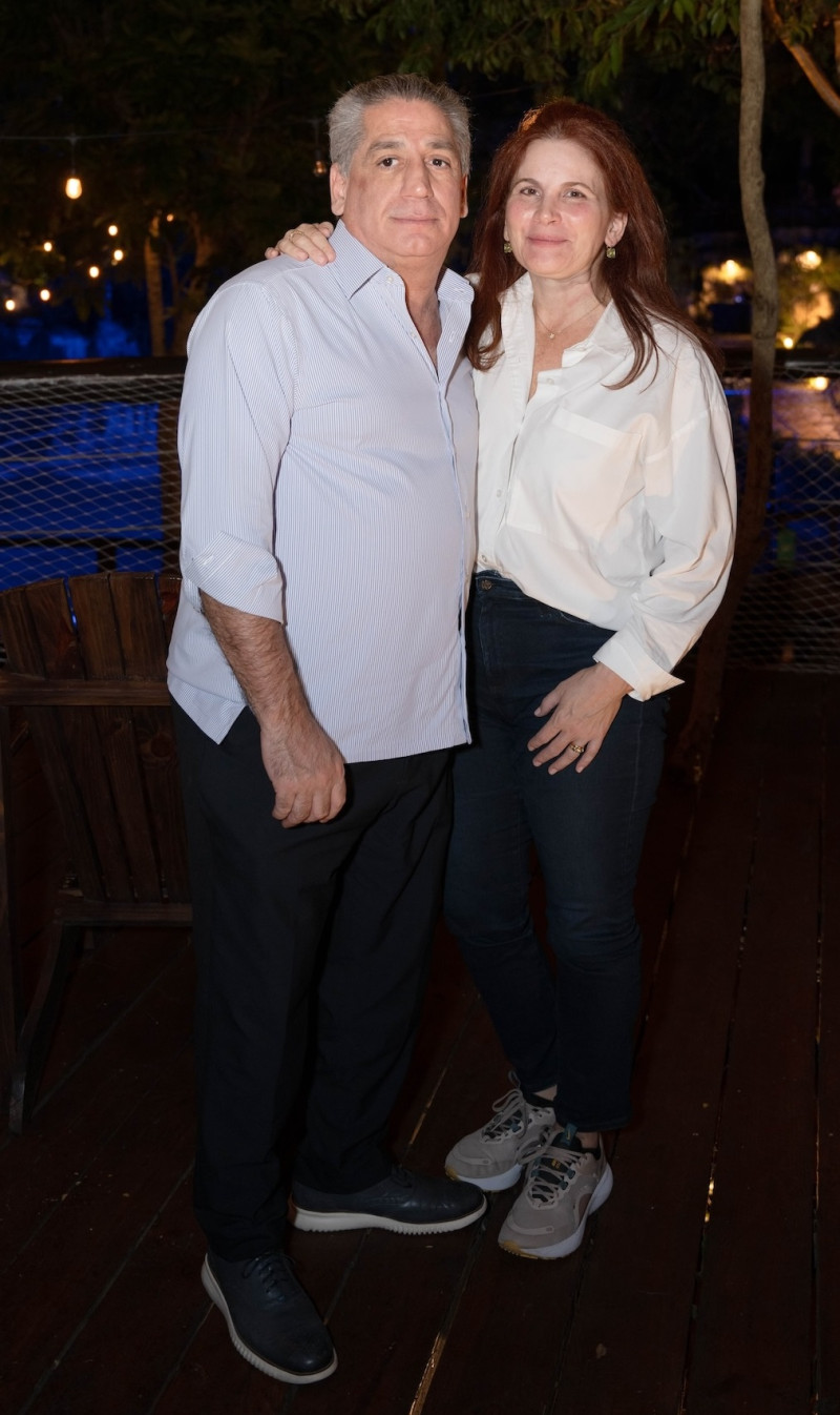 Fernando Hazoury y Yudith Pérez de Hazoury