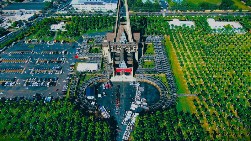 La Basílica de Higüey es el principal santuario en honor a la Virgen de la Altagracia.