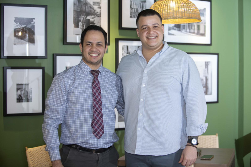 Frewy Almonte y José Zapata.