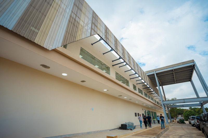 La nueva estructura que remplazará el vijo Hospital Regional San Vicente de Paúl en San Francisco de Macorís