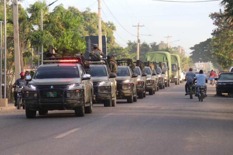 Dajabón está  militarizado