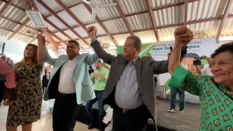 Leonel Fernández en juramentación