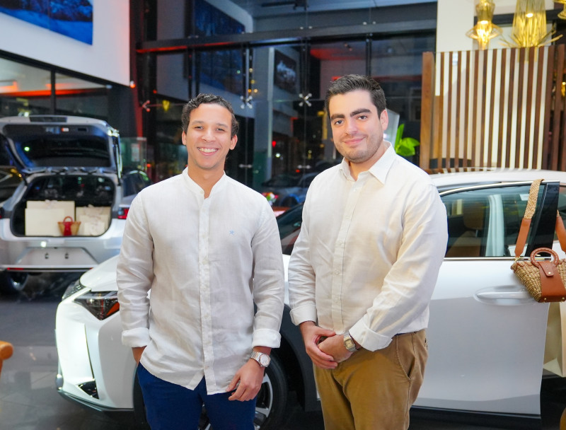 Christian Inoa y Bruno Aliaga