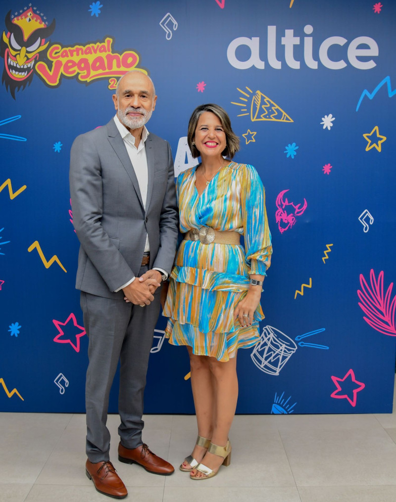 Roberto Rodríguez y Giselle Caputo.