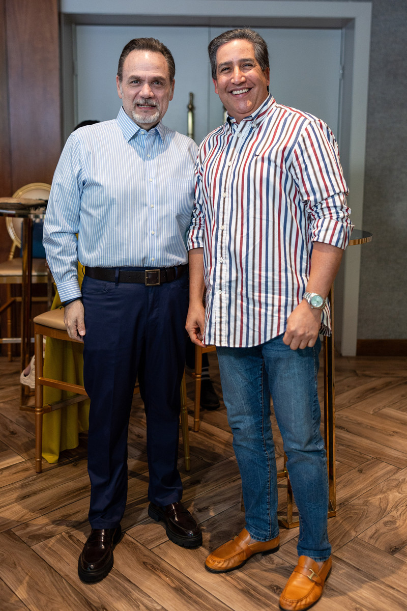 Pedro García y Alexis Pión.