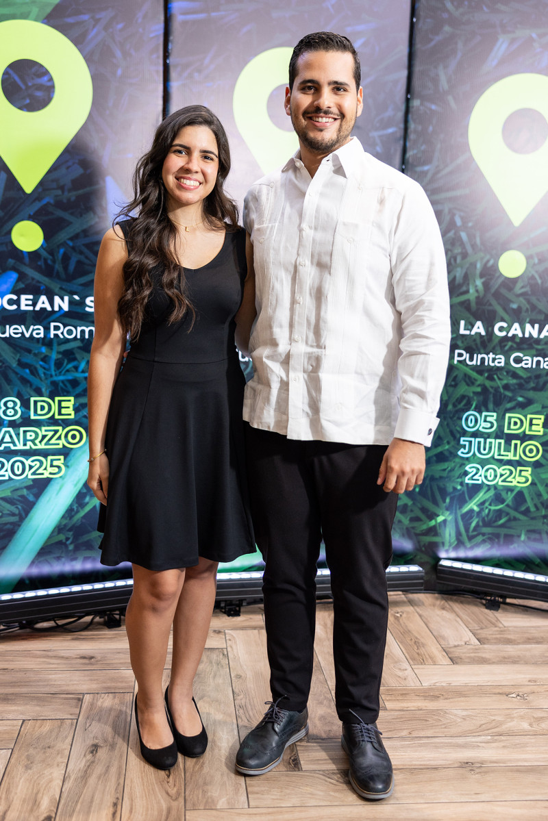 Laura Jovine y Salvador Colmenarez