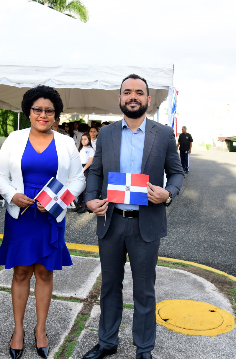 Coralis Orbe y Juan Eduardo Thomas.