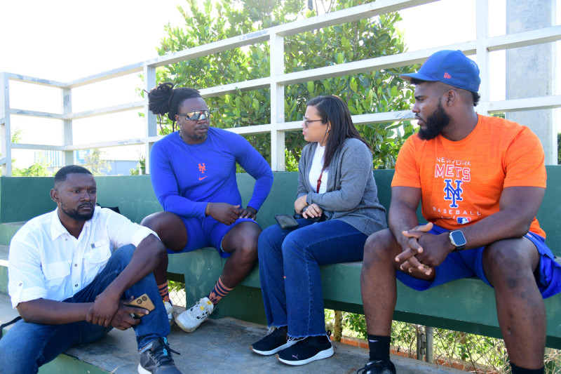 Entrenadores del play de La Ciénaga