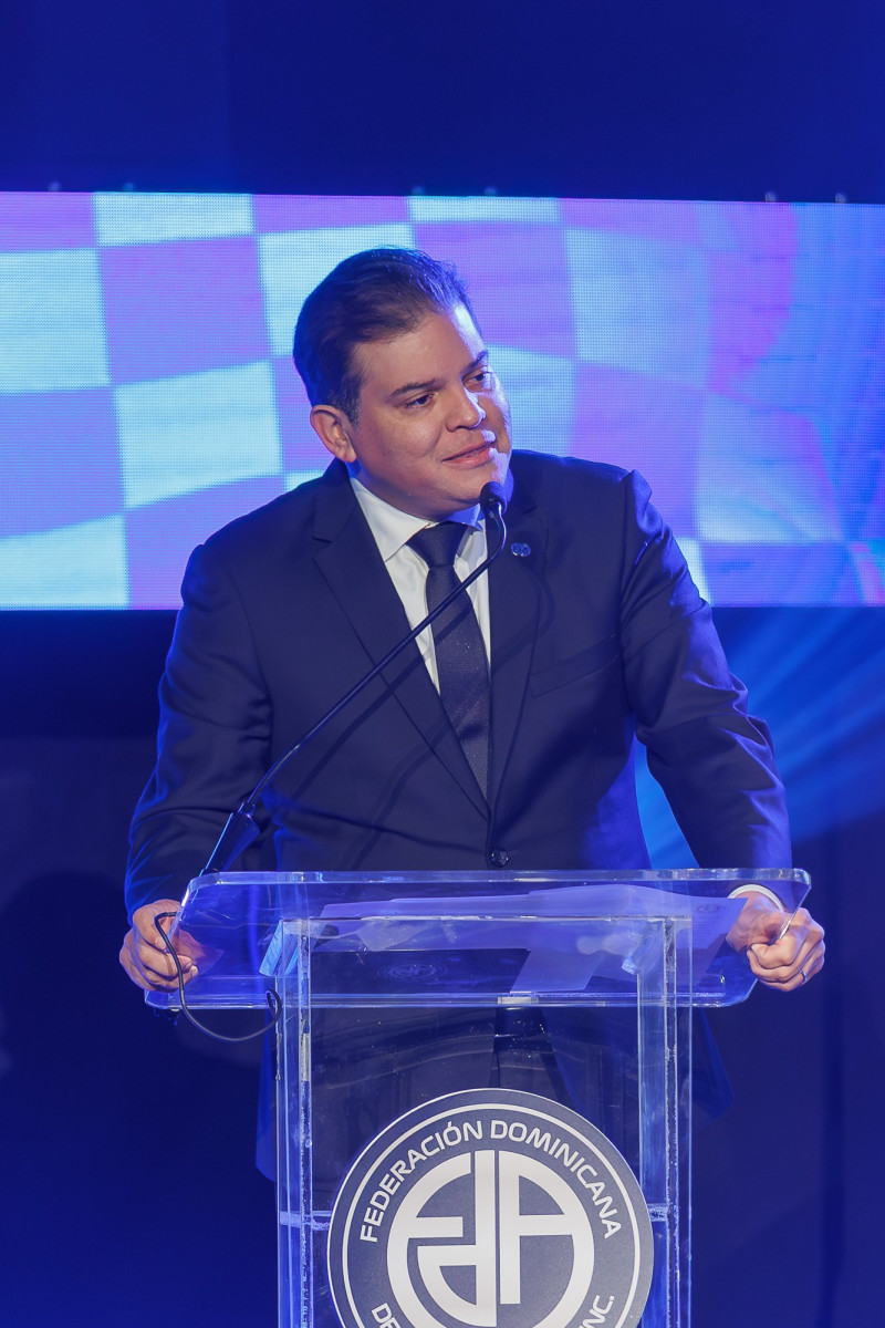 Adriano Abreu Sued, presidente de la Federación Dominicana de Automovilismo.