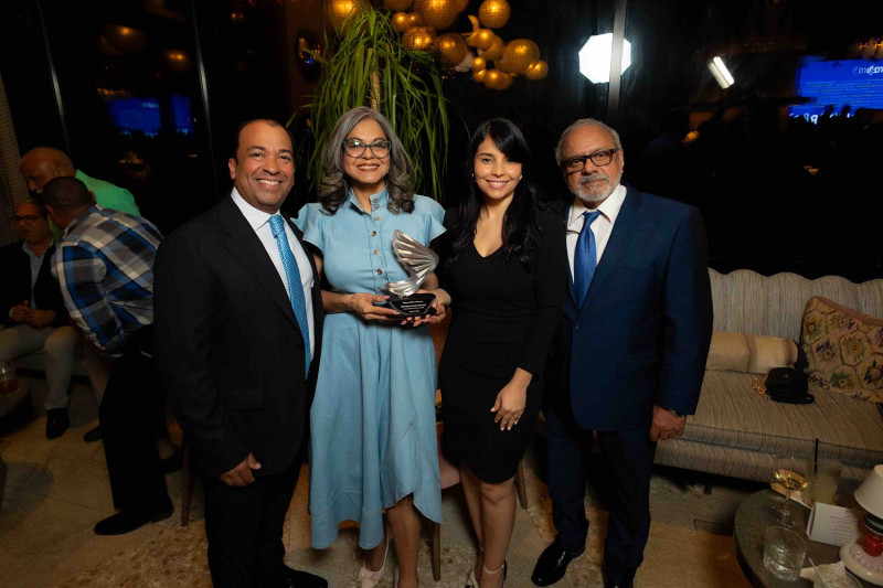 José Cabreja, Ingris Pino, Belkis Herrera y Manuel Suero