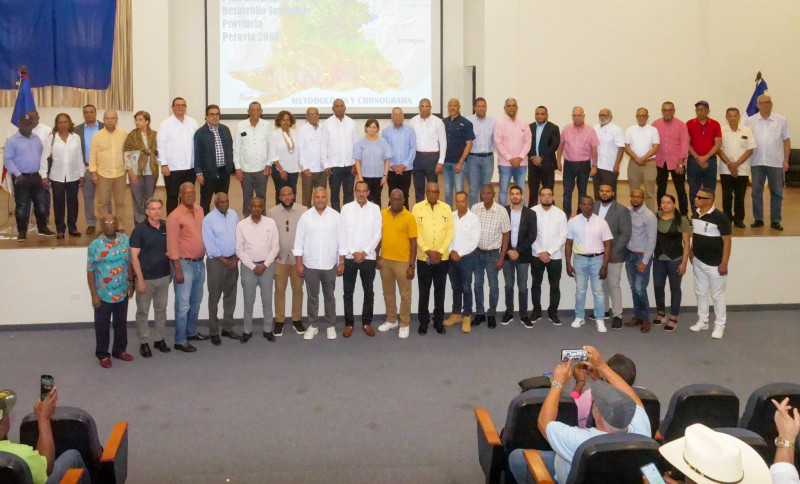 Los diferentes sectores de la provincia Peravia se sumaron a la iniciativa.