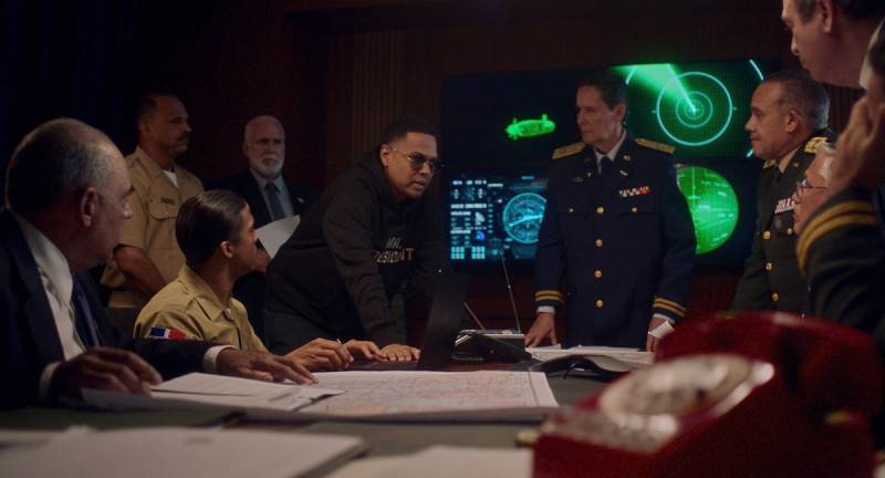 Una escena de la película "Los rechazados...", en la que figuran Frank Perozo, Manolo Ozuna, Pepe Sierra, Vicente Santos, Salvador Pérez "El Pera", Fausto Mata y muchos más.