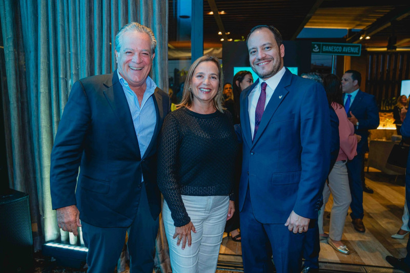 José Fernando Pinto, María Corina León y Luis Pereda.