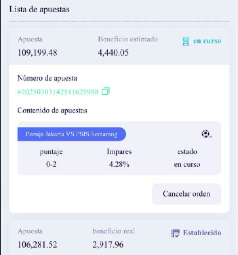 Váucher de apuesta en ATB Football