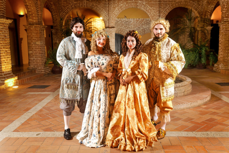 Personajes de la obra La dama boba