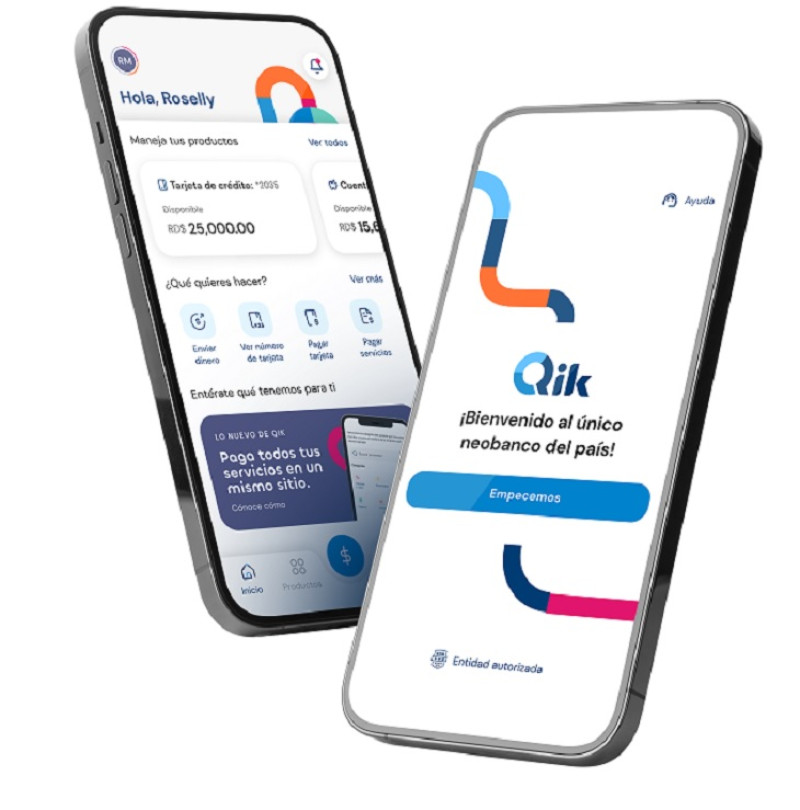 Qik Banco Digital es el primer neobanco de la República Dominicana.