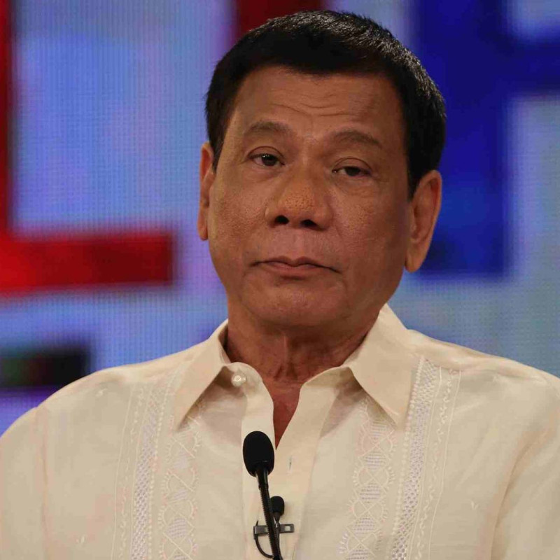 Expresidente filipino Rodrigo Duterte