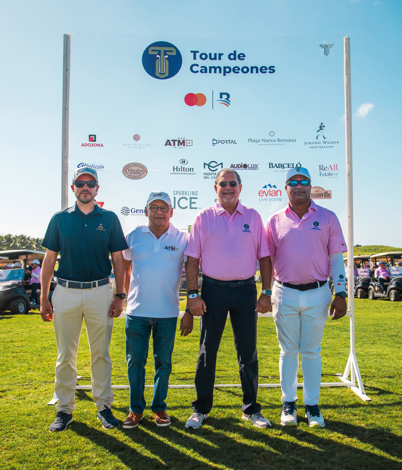 Carlos De Linares, Pedro Atiles, Alejandro Jovine Tarazona y Luis Patiño.